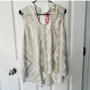 Tracy Reese sleeveless blouse